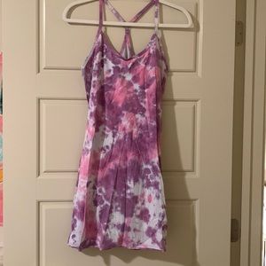 Outdoor Voices Exercise Dress sz Medium RARE Tie Dye